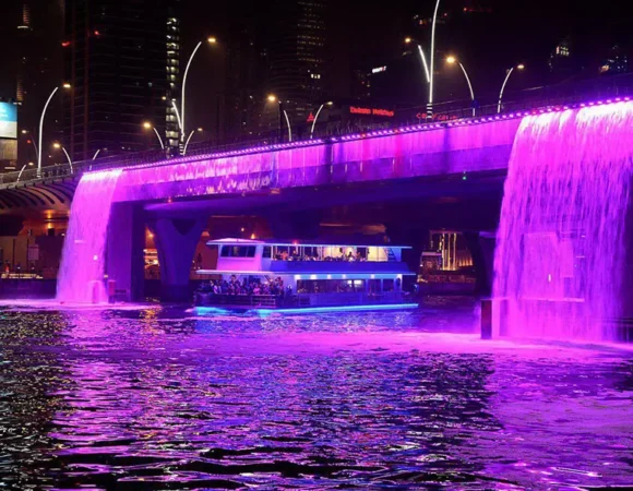 Luxury Glass Boat Dinner Cruise at Dubai Marina