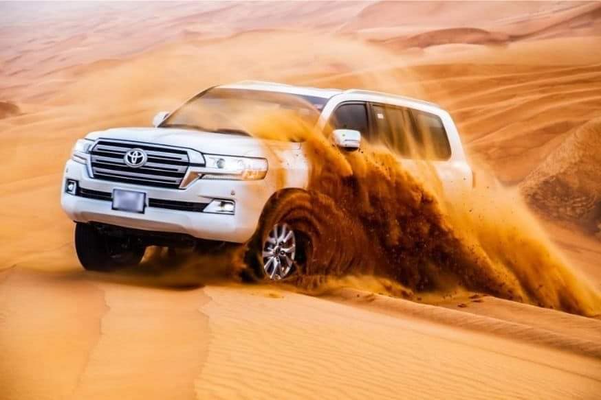 Lavish Private Desert Safari Dubai with sunset